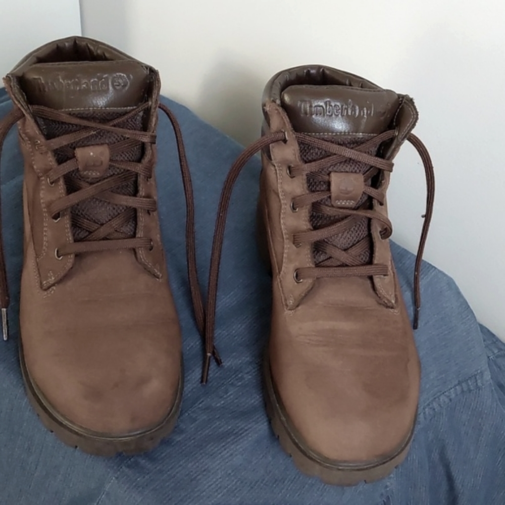 Timberland Donna brown nubuck women's waterproof hiking boots 6.5M